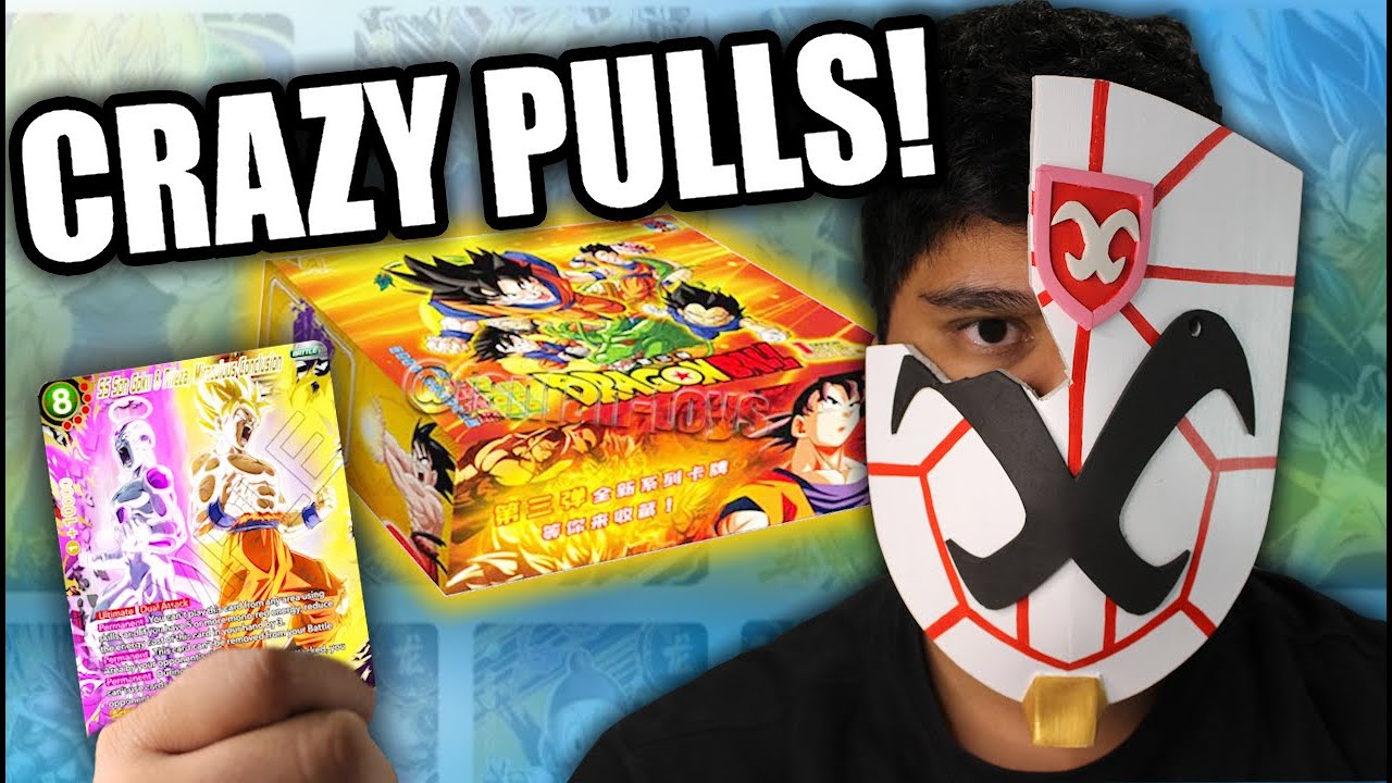 INSANE CARDS PULLED OUT OF THIS DRAGON BALL SUPER BOOSTER BOX FROM