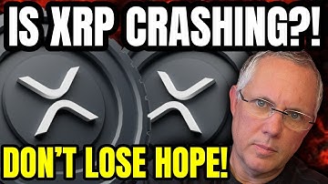 IS XRP CRASHING?! HOW BAD IS IT GOING TO GET FOR XRP HOLDERS?! THERE IS STILL XRP HOPE!