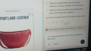 Part 2 Microsoft copilot problem with Charlie Kirk 