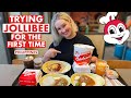 Trying Jollibee for the First Time | Most Popular Food Chain in the Philippines