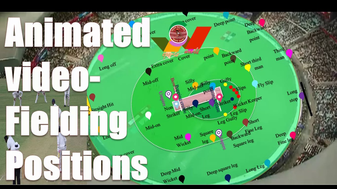 Fielding Positions in cricket closed, in, outfield फील्डिंग पोजीशन