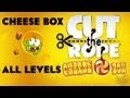 Cut the Rope Cheese Box Walkthrough 3Stars All Levels Cut the Rope Cheese Box Walkthrough 3Stars All Levels