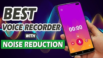Best Voice Recording App with Noise Cancellation and Surround Sound