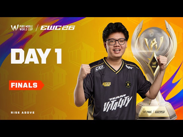 [ID] PMWC at EWC 26 Finals D1 | PUBG MOBILE WORLD CUP at 2026 ESPORTS WORLD CUP