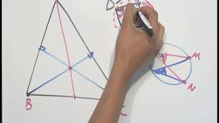 Demostración de la concurrencia de las alturas de un triángulo