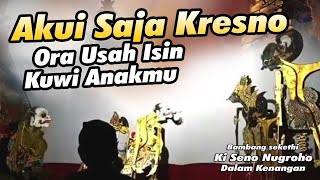 hwahaaaha kresno duwe anak ora gelem ngakoni