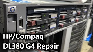 HP DL380 G4 Repair (No POST)