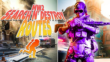 The BEST Search and Destroy RUSH routes in Modern Warfare 2