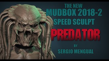 Mudbox 2018.2 Predator Dynamic Tessellation Speed Sculpt