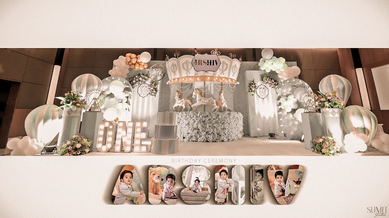 1st.Birthday Celebration Arshiv || SUMIT STUDIO