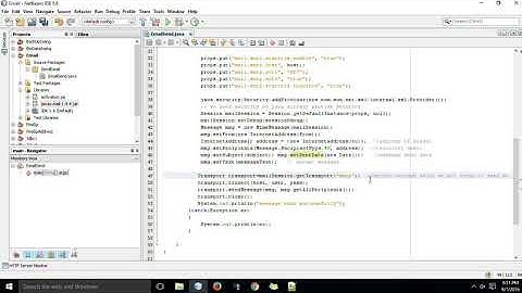 Learn Java - How To Send Email Using Java Program (Java Mail API)