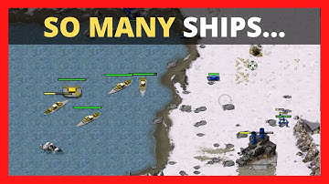 "So many ships..." (1vs1) Command and Conquer Red Alert Remastered Collection Online Multiplayer