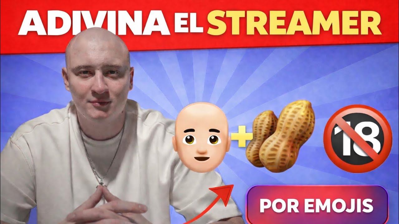Adivina el Streamer con Emojis 🤔👀 | Ritmo Test