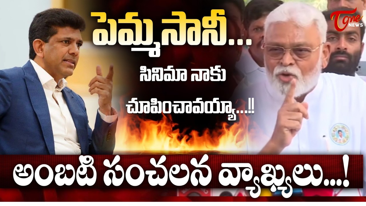 Ambati Rambabu Sensational Comments on Pemmasani Chandrasekhar | Tone News