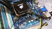 Installing Gigabyte Ga 5m D3h With Intel Core I5 8g Ram Win8 Pro 64bit Youtube