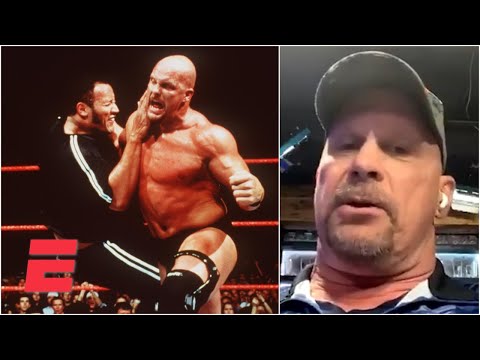 Steve Austin looks back at WrestleMania trilogy vs. The Rock, previews WM 36 | WWE on ESPN