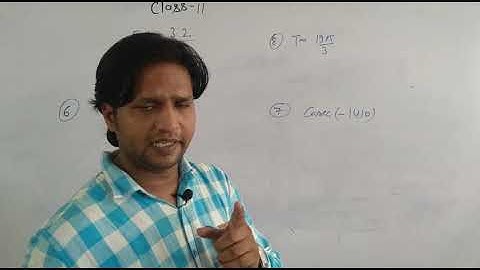 Trigonometric functions. Ex.-3.2 NCERT Maths class 11th