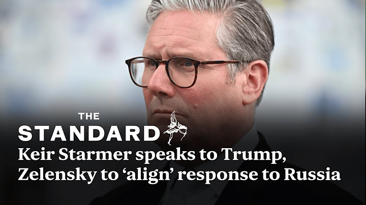 PM speaks to Trump  Zelensky and European allies to ‘align’ response to Russia