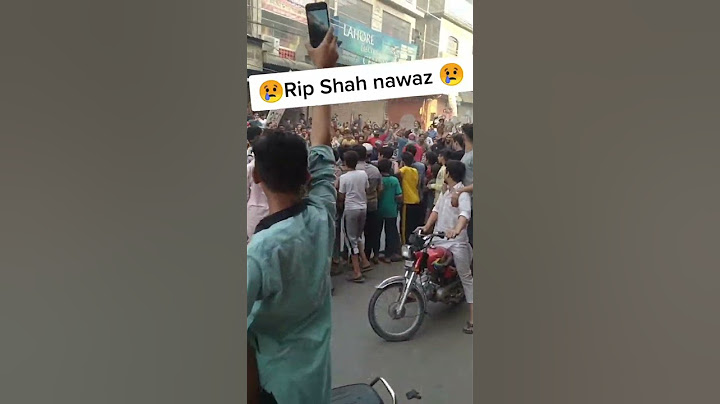 Rip 😢| Tiktoker Shah Nawaz Death video| police arrest who kill Shah Nawaz 😢#shorts