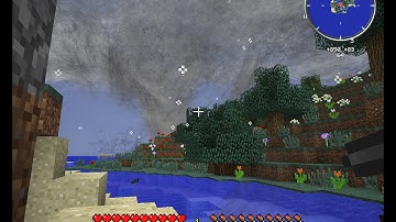 Minecraft Multiplayer Tornado survival S1E6~ STORM CHASING