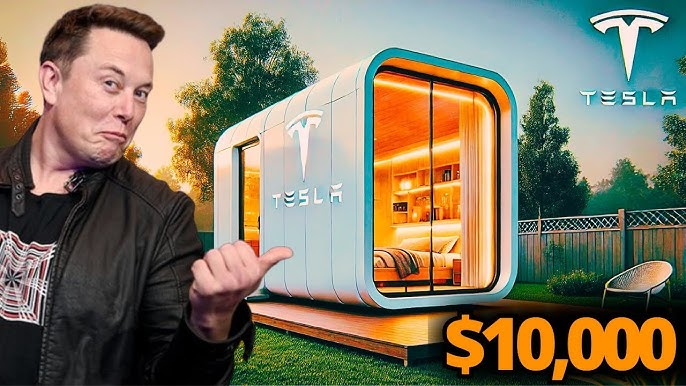 Tesla Tiny House 2025: Elon Musk's $10,000 Home That Will Revolutionize the  Real Estate Market! - YouTube