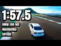 Onehotlap bmw e90 m3 mandalika circuit new best lap 1575 silasbonar46