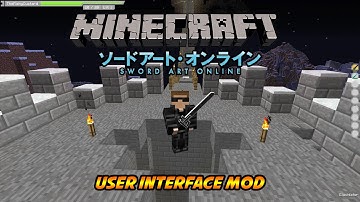 Minecraft  Mod Spotlight | SAO UI Mod