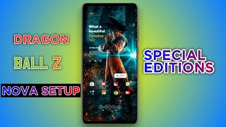 Dragon Ball Z Special Edition Nova Launcher Setup | Anime Home Screen Setup Kaise Kare screenshot 1