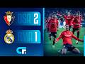 ✅ REAL MADRID PERDIÓ 2-1 ante OSASUNA y el BARCELONA podría RECUPERAR la CIMA de la LIGA ESPAÑOLA