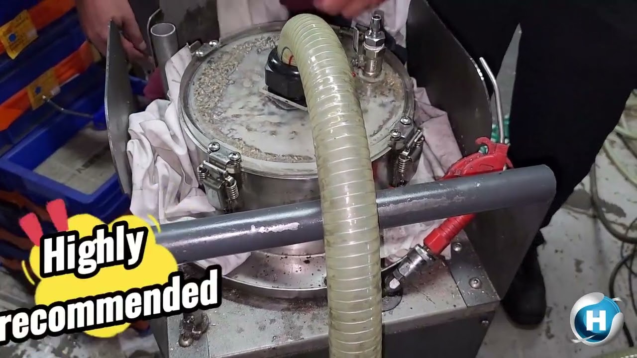 HC Feng : Foodie / Chip Sludge Removal Machine / No downtime / No consumables / Circulating system