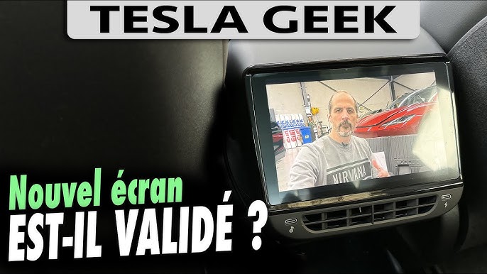 Écran du système de divertissement intelligent arrière de 7,5 pouces (V3)  pour Tesla Model 3/Y - Model 3 2017-2019.02