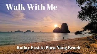 Walk to Phra nang beach 2022 - Heaven in Thailand