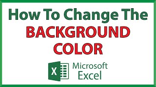 Microsoft Excel: How To Change The Background Color In Excel | 365 | 👍