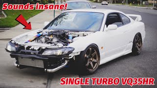 First Drive In My Turbo V6 Powered S15!