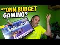 ONN Gaming Monitor Unboxing and Assembly - First Impressions