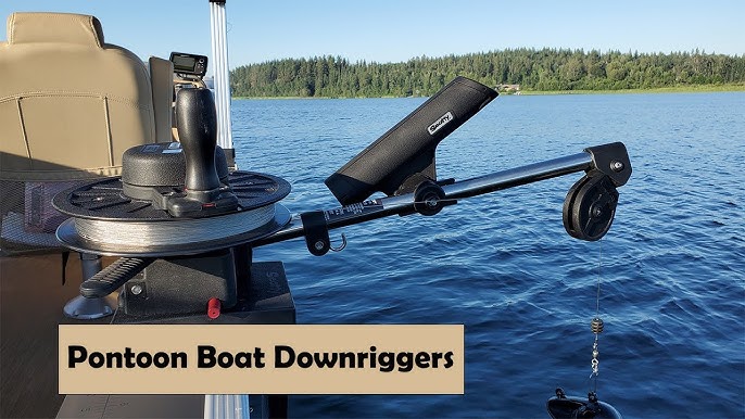 How to Install a Downrigger on a Fiberglass Boat with a Scotty