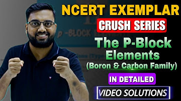 The P Block Elements Class 11th NCERT Exemplar Solutions Chemistry | JEET SHASHI