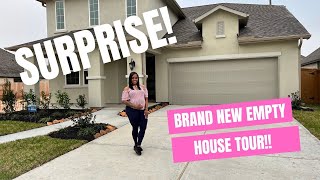 SURPRISE! MY BRAND NEW EMPTY HOUSE TOUR!!