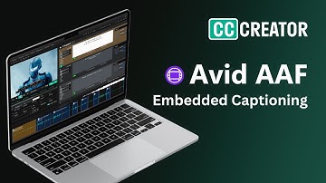 How to Export Closed Captioning AAF For Avid Media Composer