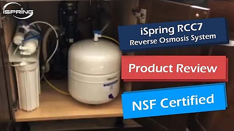 Product Review | iSpring RCC7 NSF Certified 5-Stage Reverse Osmosis Water Filter System