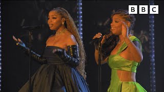 Chloe X Halle Perform Feeling Good The Earthshot Prize 2022 - Bbc