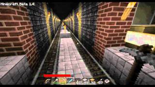 Minecraft Adventures ep.5 Online World Metro Stations Network & Minecart Mania