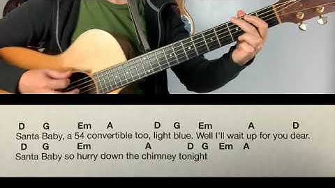 Thumbnail of Santa Baby Guitar Play-Along