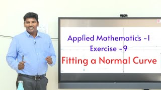 Applied Maths 1 | Exercise 9 | Normal Curve | GeoGebra | @KKumaravelu1729