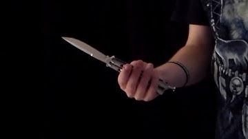 Balisong Tutorial ~ Thumb Roll ~ Beginner