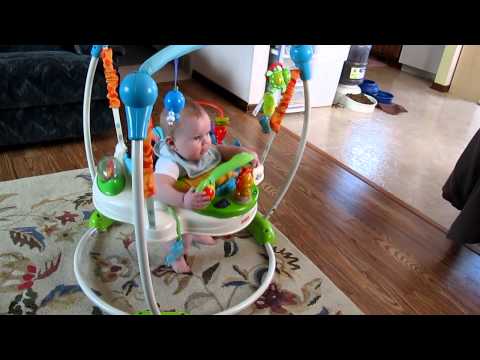 Elyas watching Giggle Bellies