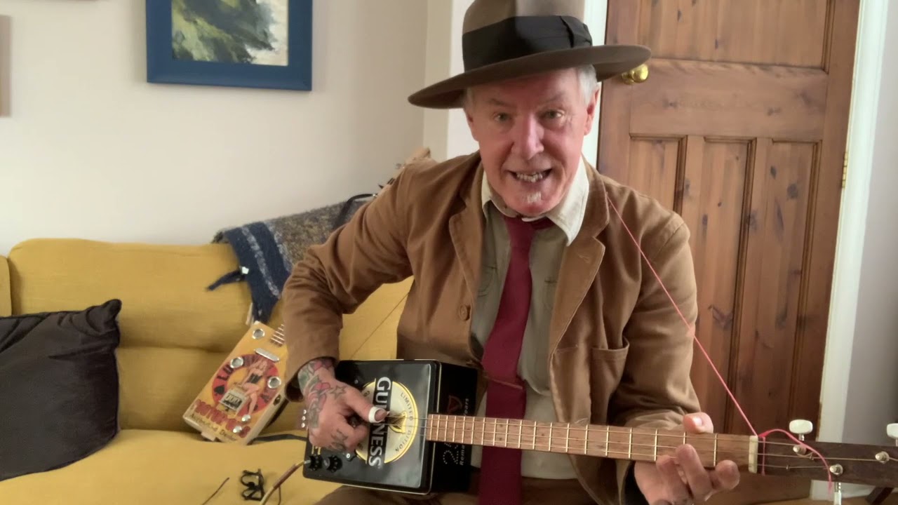 AIN'T NOBODY'S FAULT BUT MINE part 2. CIGAR BOX GUITAR LESSON