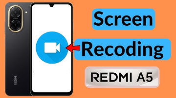 Redmi A5 mobile screen recording kaise kare / how to recording screen in redmi A5 mobile me