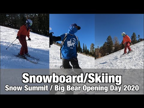 Snow Summit Opening Day 2020 (4K)