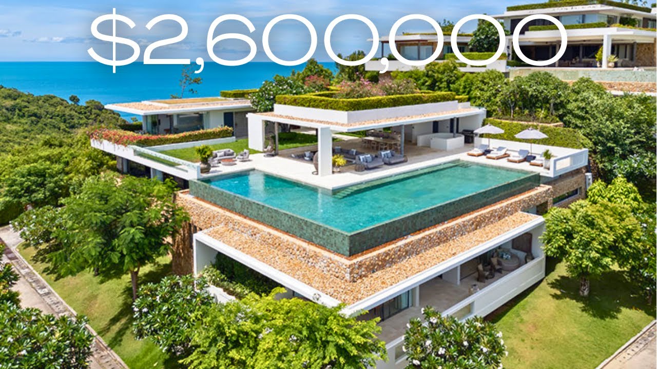 Touring a $2,600,000 cliffside villa with INSANE ocean views